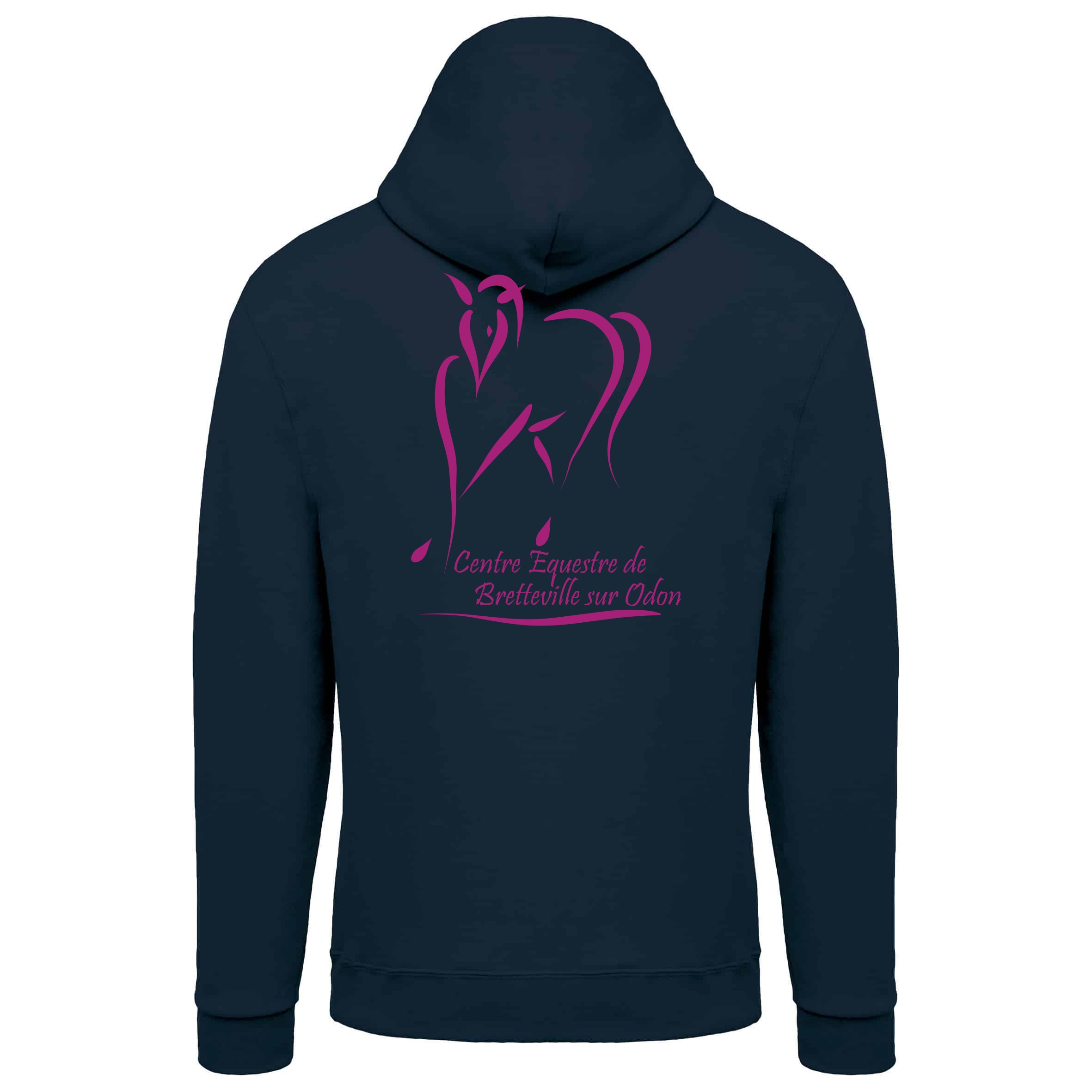 Image Sweat à capuche logo rose 1430