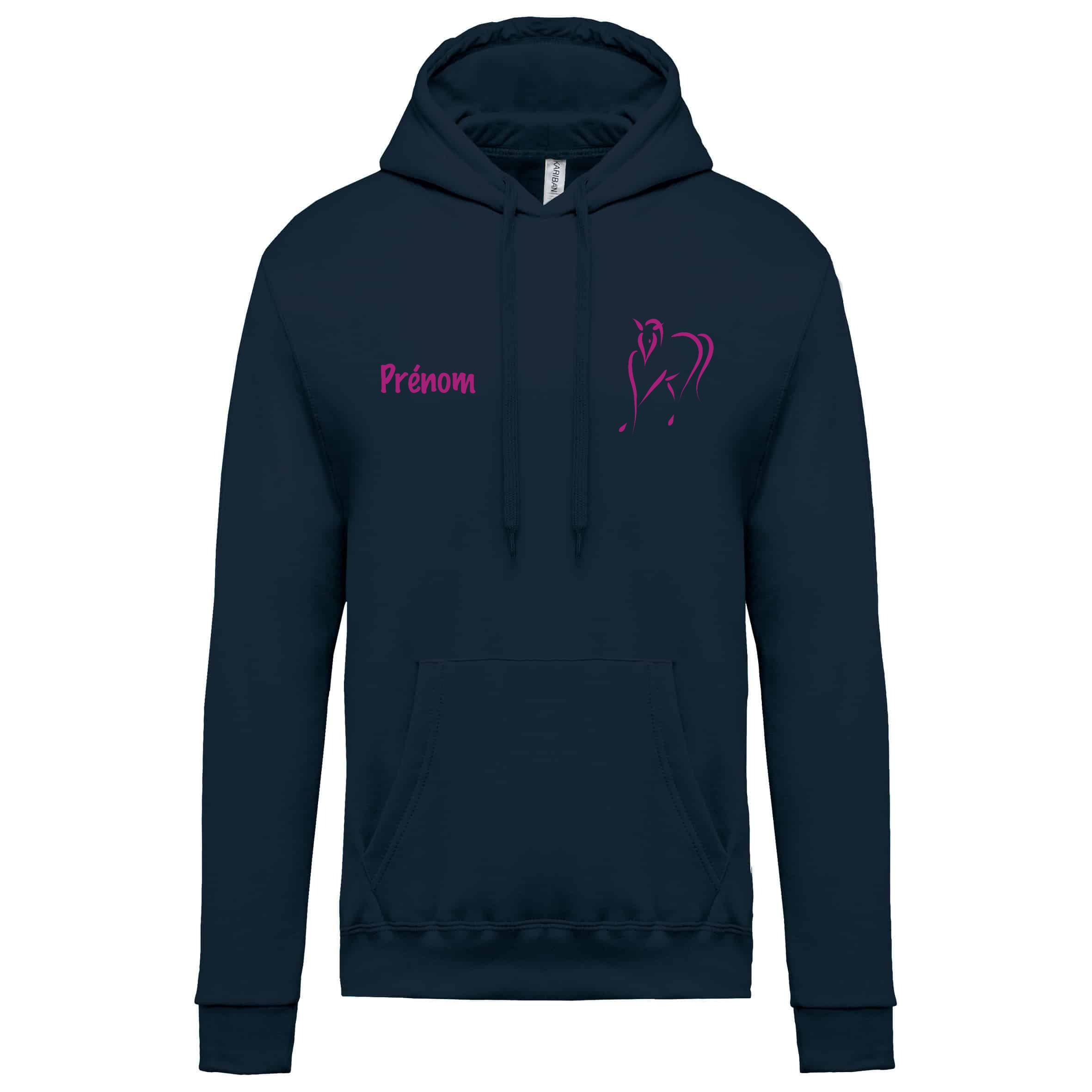 Product image Sweat à capuche logo rose