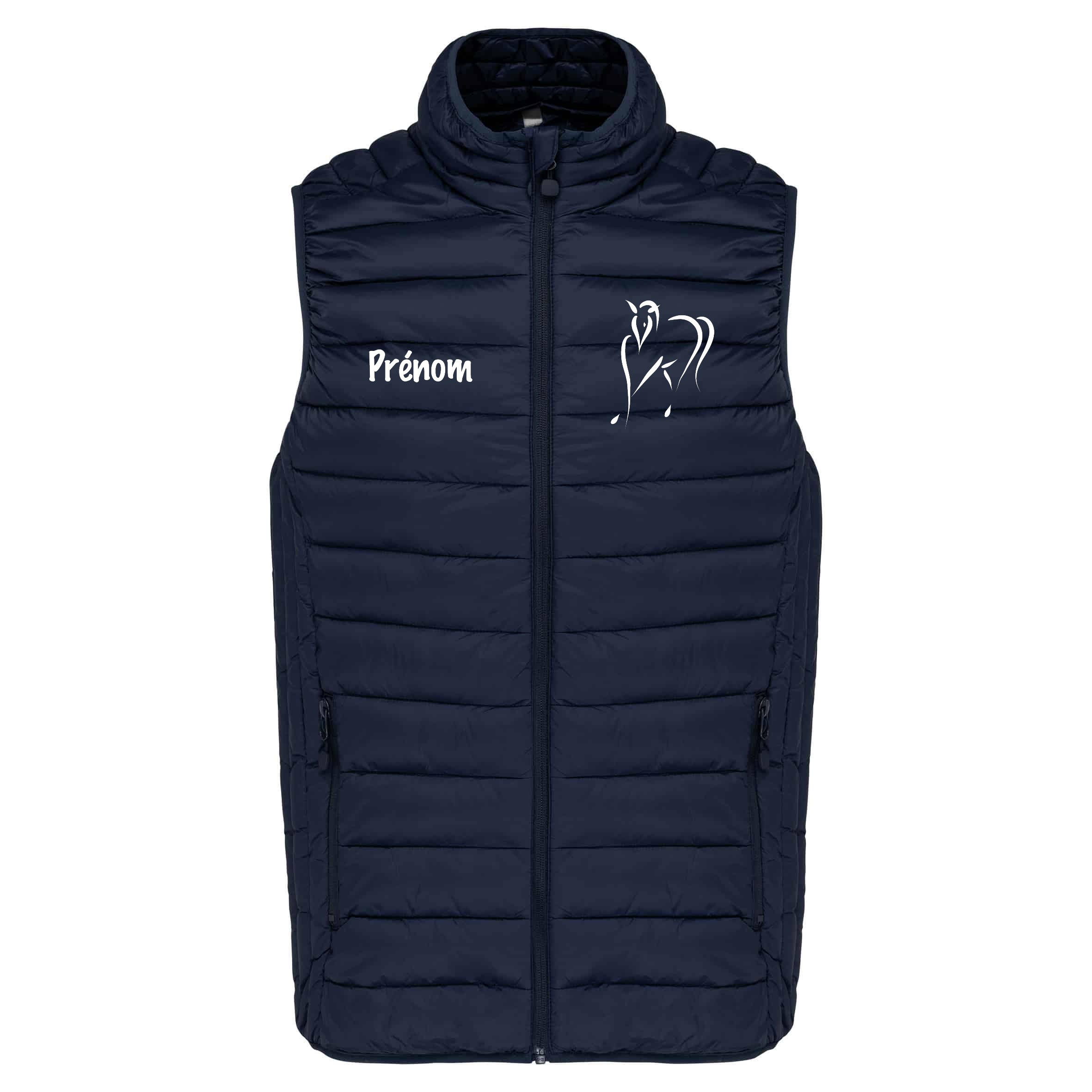 Product image Doudoune sans manches logo blanc